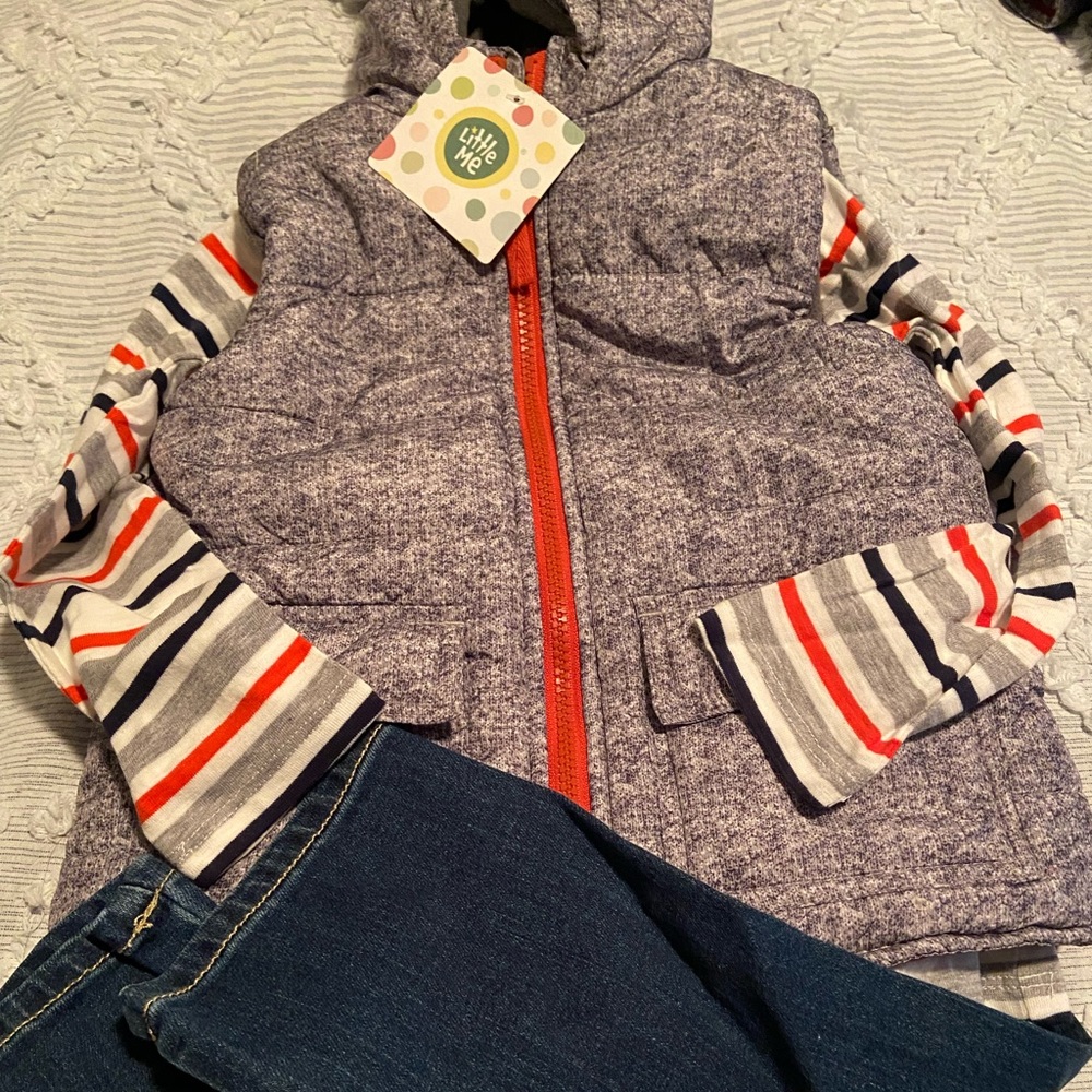 New Little Me , 3PC Jacket sets - Picture 3 of 3